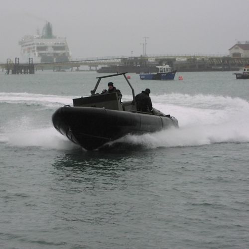 Hafenboot Berufsschiff - ORC - FCV - HolyHead Marine Services - Innenborder / Aluminium / Festrumpf-Schlauchboot
