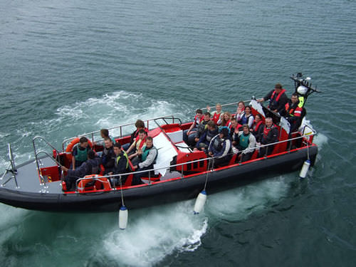 Passagierboot Berufsschiff - FTB - HolyHead Marine Services - Innenborder / Aluminium / Festrumpf-Schlauchboot