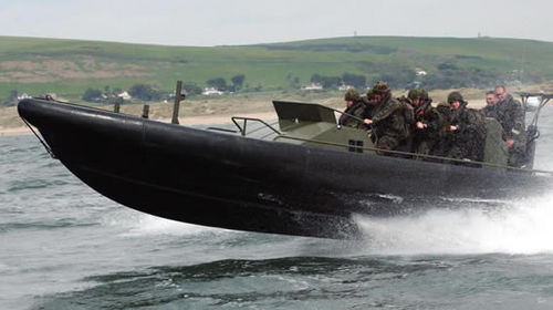 Innenborder-Berufsschiff - ORC - ACV - HolyHead Marine Services - Aluminium / Festrumpf-Schlauchboot