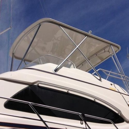 Hardtop für Motorboot - Bertram 39 - Fantin Paolo - für Flybridge