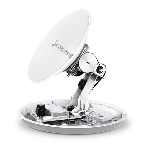VSAT-Antenne - v60E - Intellian Technologies - Ku-Band / für Boot / Radom