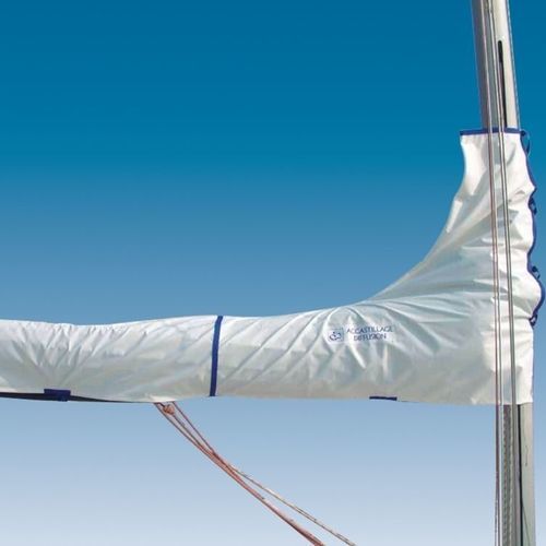 Schutzhülle für Segelboot - G95103 - AD NAUTIC - für Großsegel / PVC / weiß