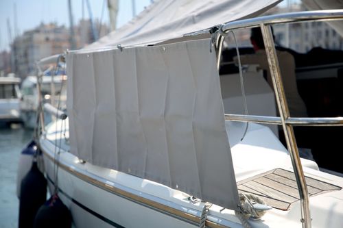 Roofdach für Boot - CONF-G95227 - AD NAUTIC - mit Edelstahlstruktur / Acryl / Polyester