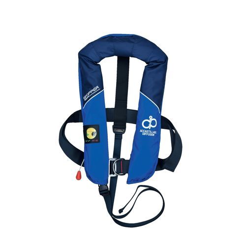 Automatisch aufblasbare Rettungsweste - SKIPPER - AD NAUTIC - 165 N / unisex / blau