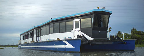 Katamaran-Passagierfähre - VEGA 120 - Navgathi Marine Design & Constructions - Küste