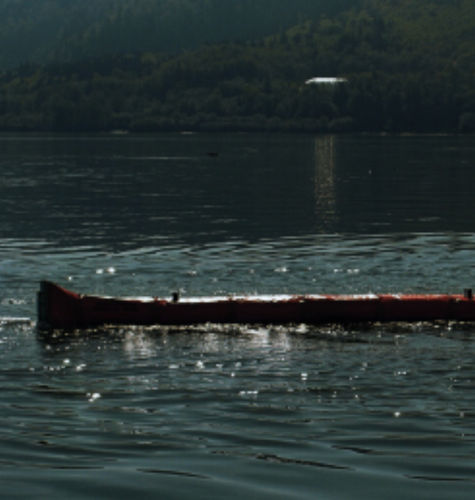 Isoliersperre - AIRBOOM SCS - Zenit Ambiente - permanent / aufblasbar / schwimmend