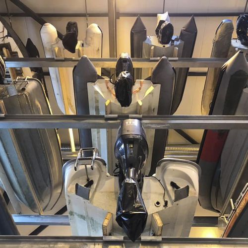 Rack für Boot - Yachtgarage - für Trockenlagerung