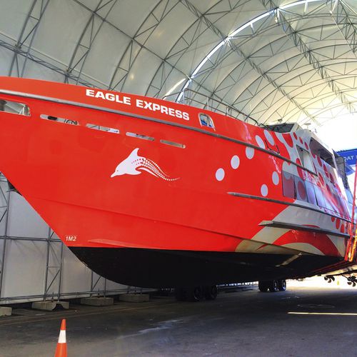 Wartungsgarage für Boote - MODULAR series - Yachtgarage - für Reparaturen