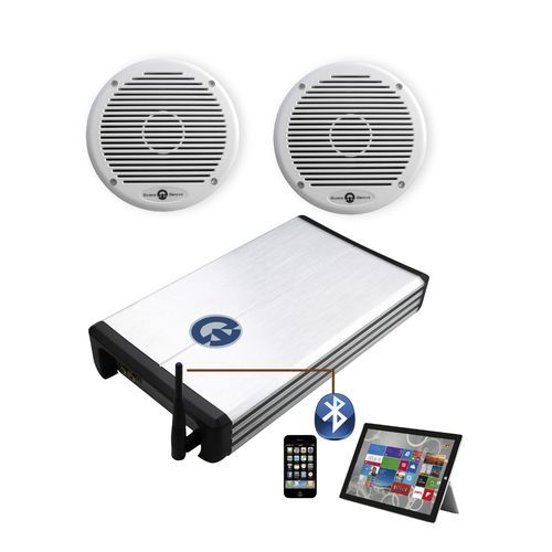 Audio-Verstärker - R904 - Riviera srl Genova - für Marineanwendungen / 2 Kanäle