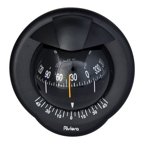 Steuerkompass für Boot - BP1 - Riviera srl Genova - für Segelboot / Magnet / vertikal