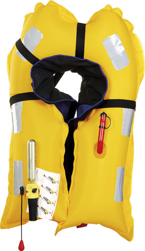 Automatisch aufblasbare Rettungsweste - Guderoglu Marin Deniz Malzemeleri San. Tic. LTD. S - unisex / für die Fischerei / zur beruflichen Nutzung