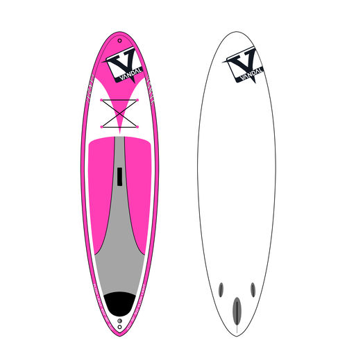 Aufblasbares SUP - FLOW LIGHT 10'0 - Vandal sails - Touring / PVC