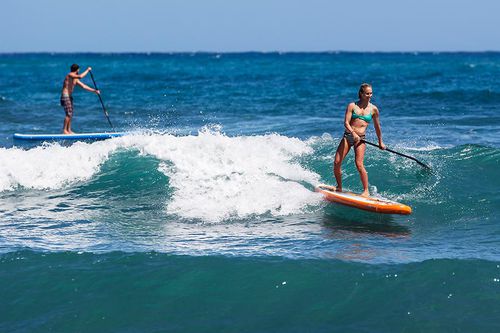 Aufblasbares SUP - IQ SURF - Vandal sails - Allround / PVC