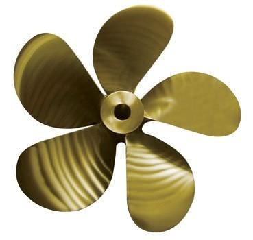 Propeller für Berufs-Angelboote - ERIS PROPELLERS - Fest / Shaft-Drive / 5-Flügel