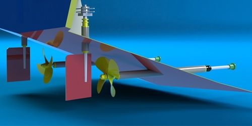 Steuerruder für Motorboot - ERIS PROPELLERS