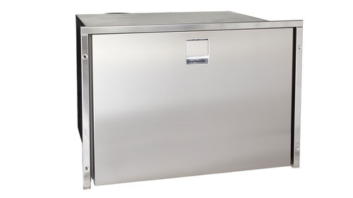 Gefrierschrank für Boot - DR70  - Indel Marine - einbaubar / Edelstahl / mit Schublade