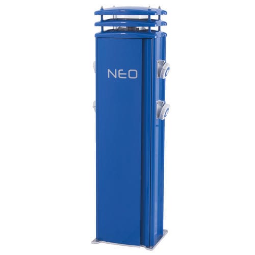 Lichtsäule - NEO  - Marina & Holiday Park Solutions Ltd - RMCS - Stromversorgung / für Steg / Edelstahl