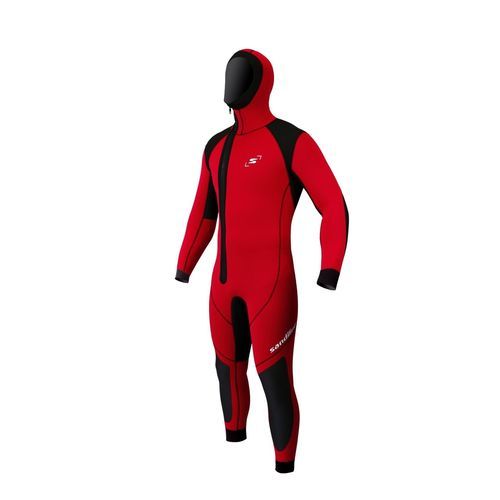 Wassersport-Nassanzug - SAN-PTOP1131R - Sandiline - mit Kopfhaube / Ganzkörper / Langarm
