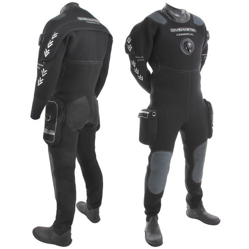 Trockenanzug für Berufstauchen - Divemaster - Northern Diver (International) - Langarm / einteilig / mit Kopfhaube