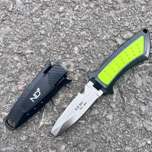 Tauchmesser - KN48  - Northern Diver (International) - mit doppelter Schneide