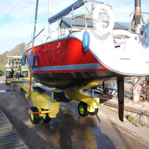Anhänger für Materialumschlag - SST 15 - SCHILSTRA BOATLIFT SYSTEMS - für Boot / für Werft / hydraulisch