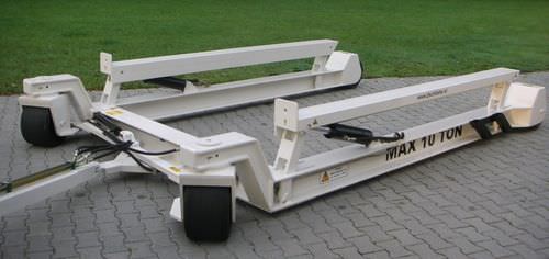 Anhänger für Materialumschlag - SLW 210 L - SCHILSTRA BOATLIFT SYSTEMS - für Werft / hydraulisch
