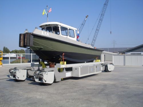 Anhänger für Materialumschlag - SCHILSTRA BOATLIFT SYSTEMS - für Werft / mit Eigenantrieb