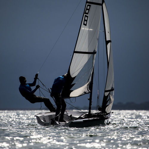 Zweihandjolle - 500 - RS Sailing France - Skiff / Regatta / mit einfachem Trapez
