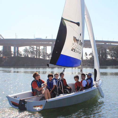 Mehrfach-Jolle - VENTURE - RS Sailing France - Freizeit / für Schulen / asymmetrischer Spinnaker