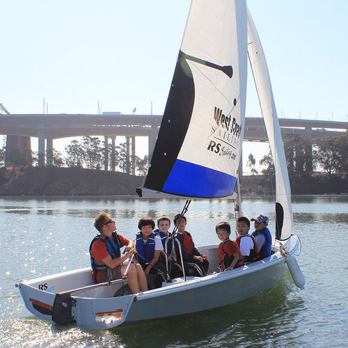 Mehrfach-Jolle - VENTURE CONNECT - RS Sailing France - Freizeit / für Schulen / asymmetrischer Spinnaker