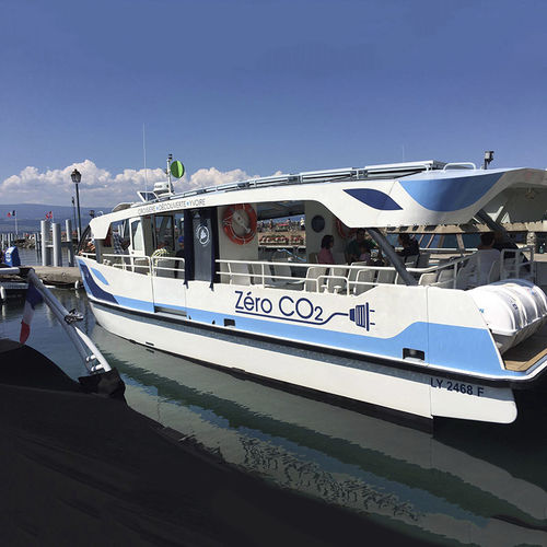 Passagierboot Berufsschiff - H37 : 12m LE FOUE - ODC MARINE - Innenborder / elektrisch / Aluminium