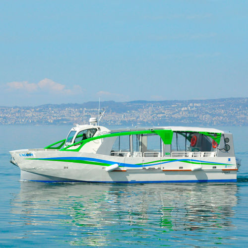 Passagierboot Berufsschiff - H32 : 14m L'AGRION - ODC MARINE - Innenborder / elektrisch / Aluminium