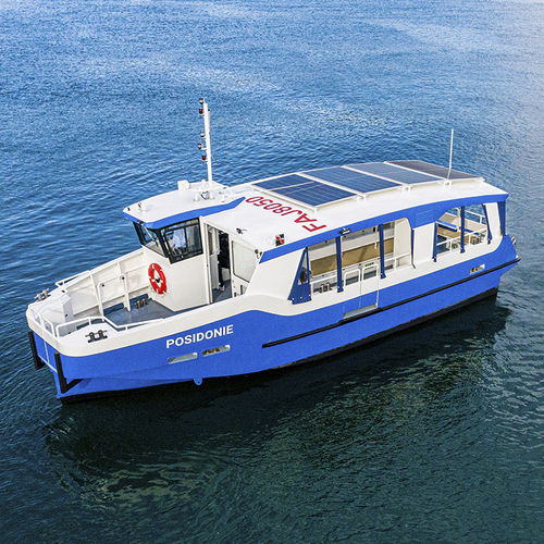 Passagierboot Berufsschiff - H66 : 12m POSIDONIE - ODC MARINE - Innenborder / elektrisch / Aluminium
