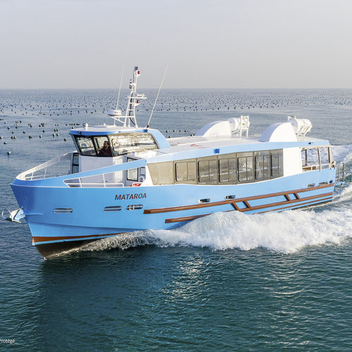 Passagierboot Berufsschiff - H71 : 18m MATAROA - ODC MARINE - Innenborder / Diesel/Elektro-Hybrid / Aluminium