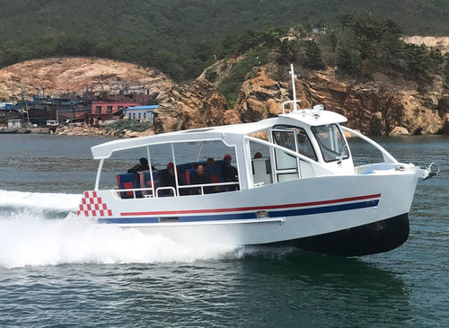 Passagierboot Berufsschiff - H46 : 9m FRAPA II - ODC MARINE - Außenborder / Aluminium