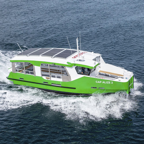 Elektrisches Berufsschiff - H73 : 12m CAP ALIZE 2 - ODC MARINE - Passagierboot / Innenborder / Aluminium