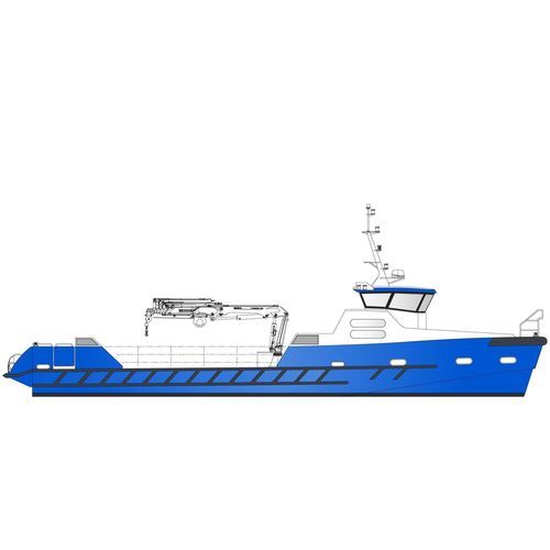 Arbeitsboot Berufsschiff - 21 m - 15 tons - ODC MARINE - Diesel / Aluminium / Bureau Veritas