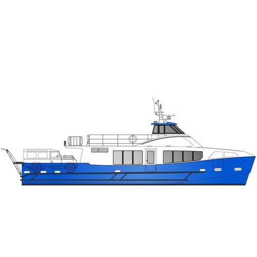 Passagierboot Berufsschiff - 21 m - 84 pax / 6 tons - ODC MARINE - Diesel / Aluminium