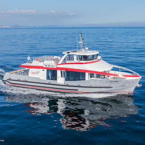 Passagierboot Berufsschiff - H75 : 23M ARTEMIS - ODC MARINE - Innenborder / Aluminium