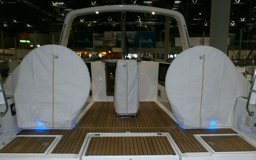 Schutzhülle für Segelboot - Oceanis 41.1 - TTOP Nautic - für Ruderrad / PVC / grau