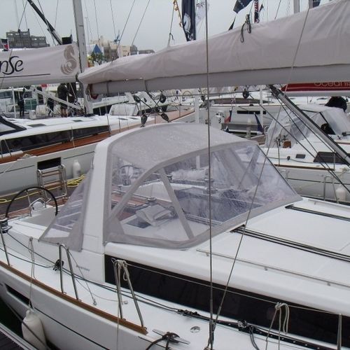 Roofdach für Segelboot - Oceanis 41 - TTOP Nautic - für Ruderhaus / Aluminiumstruktur / mit Edelstahlstruktur