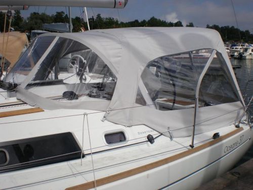 Roofdach für Segelboot - Oceanis 37 - TTOP Nautic - für Ruderhaus / mit Edelstahlstruktur / Acryl