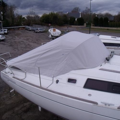 Schutzhülle für Segelboot - Oceanis 37 - TTOP Nautic - Cockpit / PVC / grau