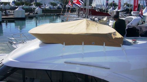 Schutzhülle für Boote - Antares 42 - TTOP Nautic - Flybridge / PVC / grau