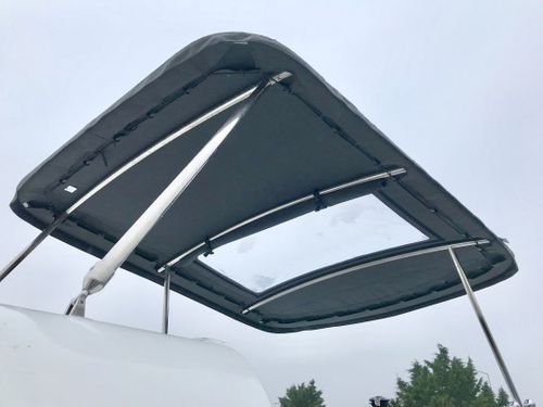 Bimini-Top / für Katamarane - Lagoon 40 - TTOP Nautic - für Ruderhaus / mit Edelstahlstruktur / Acryl