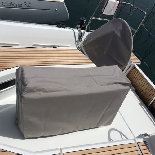 Cockpit-Tisch-Schutzhülle - Oceanis 34.1 - TTOP Nautic - für Segelboot / PVC / braun