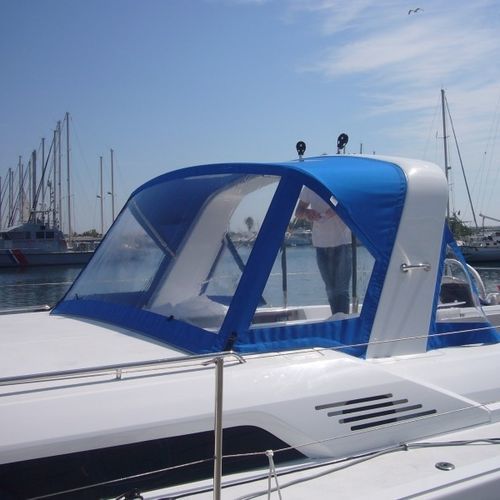Roofdach für Segelboot - Oceanis 51.1 - TTOP Nautic - für Ruderhaus / Aluminiumstruktur / mit Edelstahlstruktur
