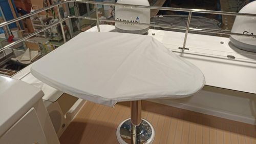 Schutzhülle für Boote - Fly Prestige F4 - TTOP Nautic - Cockpit-Tisch / PVC / grau