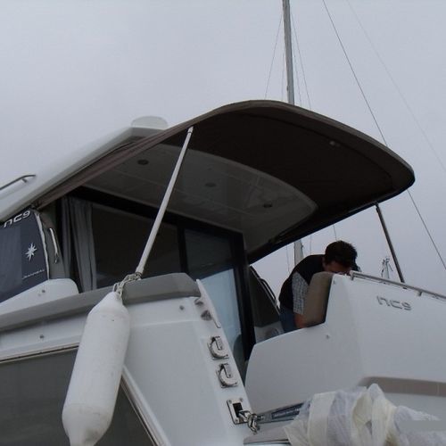 Roofdach für Boot - NC 9 - TTOP Nautic - für Ruderhaus / PVC / Acryl