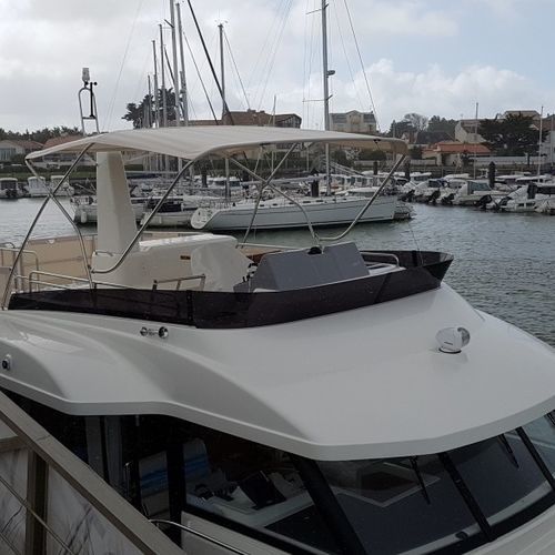 Bimini-Top für Boot - Swift Trawler 41 Fly - TTOP Nautic - für Flybridge / PVC / Acryl